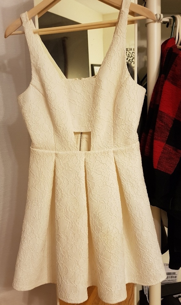White Bachelorette Dress Topshop
